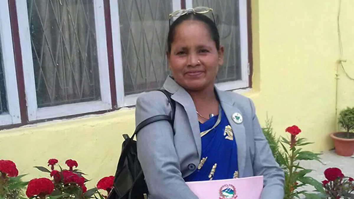 किर्ते मुद्दामा पूर्वसांसद गुलेफुन खातुन जेल चलान